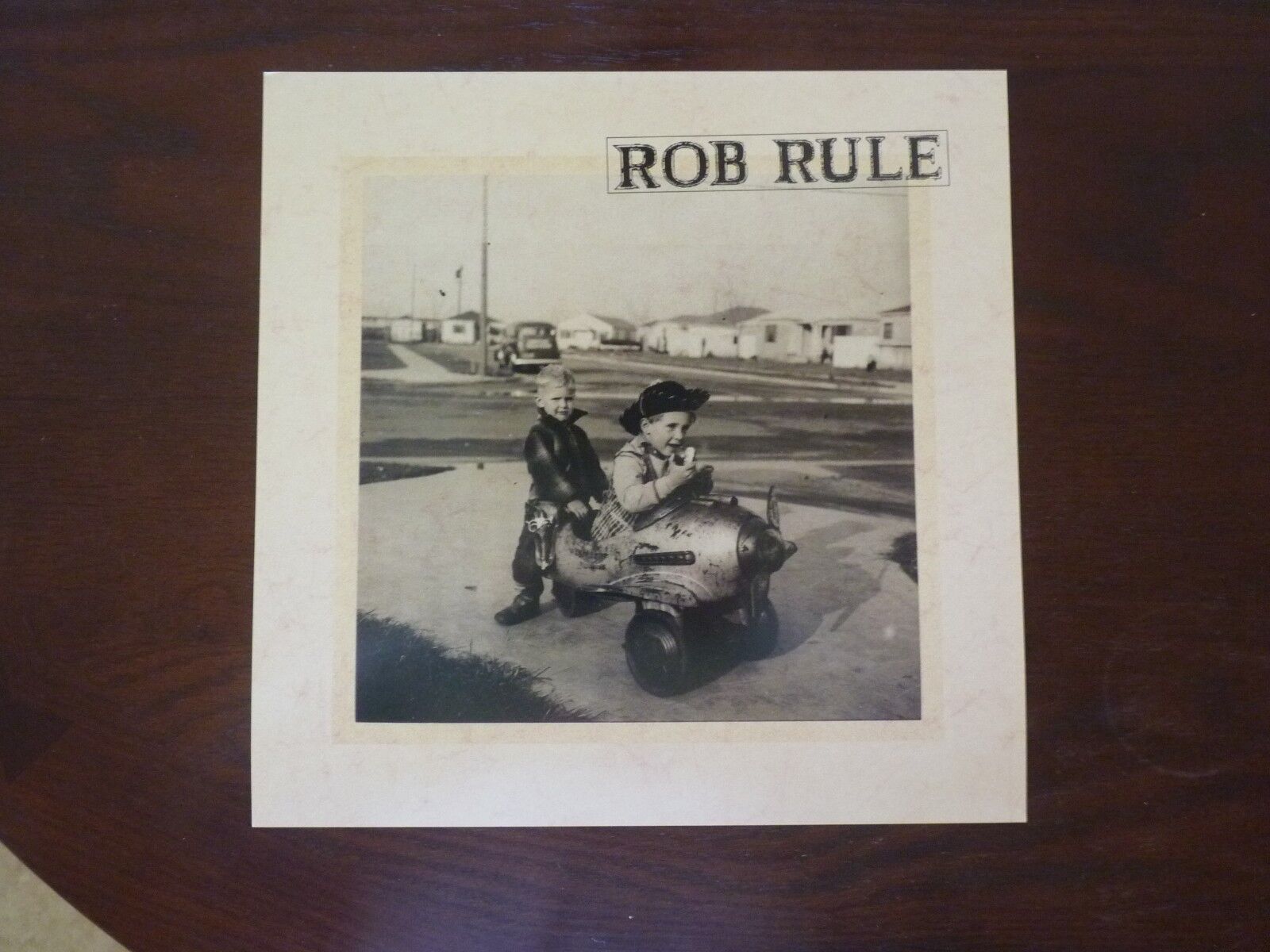 Rob Rule LP Record Photo Poster painting Flat 12x12 Poster