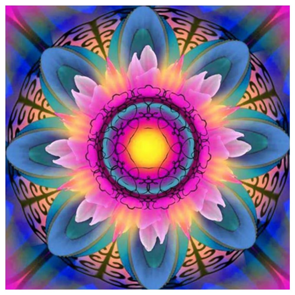 Gorgeous Flowers - Full Round - Diamond Painting