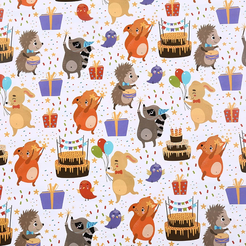 Children’S Day Birthday Cute Animal Cartoon Party Gift Wrapping Supplies Party Supplies Gift Wrapping Supplies