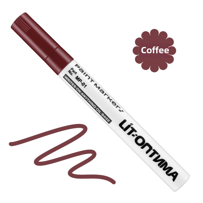 New Low-odor Non-fading Paint Marker Pen Tire Balloon Diy Marking Ceramic Paint Pen Office Cultural Marker
