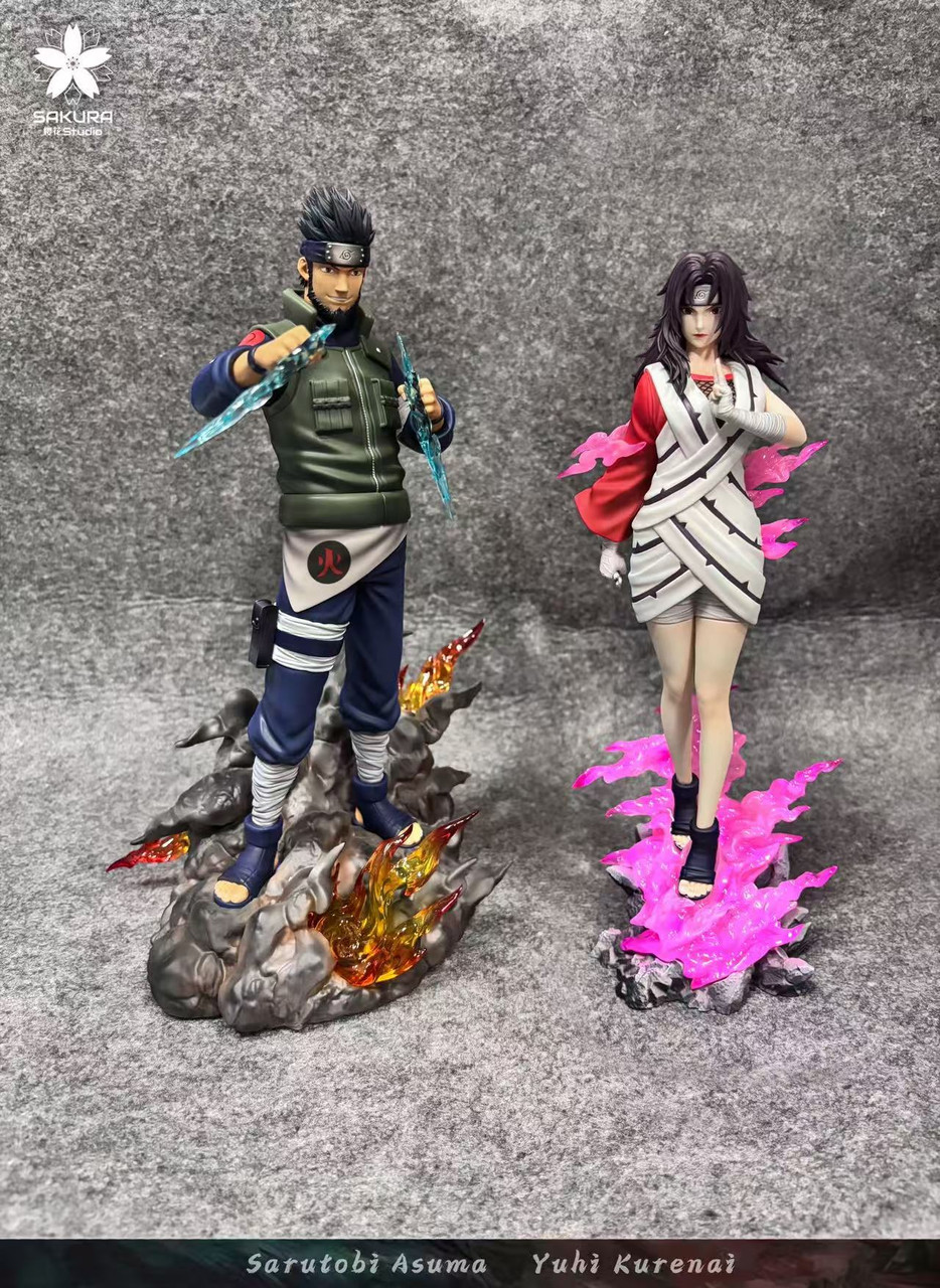 Sakura Studio - Naruto - Red & Asma 1/6 & 1/8 Statue(GK)-