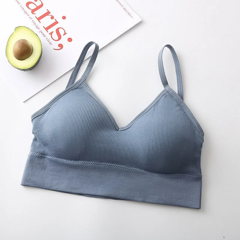 Women Tube Top Female Crop Top Push Up Bra Sport Active Bra Sexy Lingerie Fitness Seamless Underwear Brassiere Bandeau Top Tank