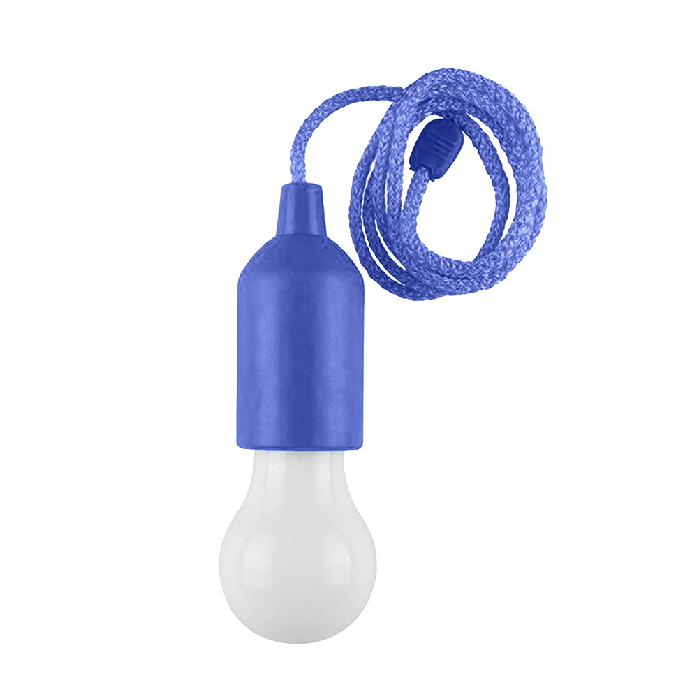 

LED Pull Cord Light Bulb Battery Colorful Portable Hanging Warm White Lamp, Yellow, 501 Original