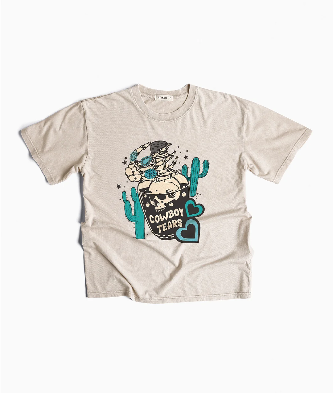 Cowboy Tears Acid Wash T-shirt