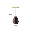 Retro Style Brown Plaster Jewelry Display Stand