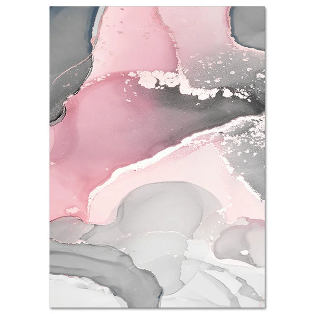Abstract In Smokey Pink
