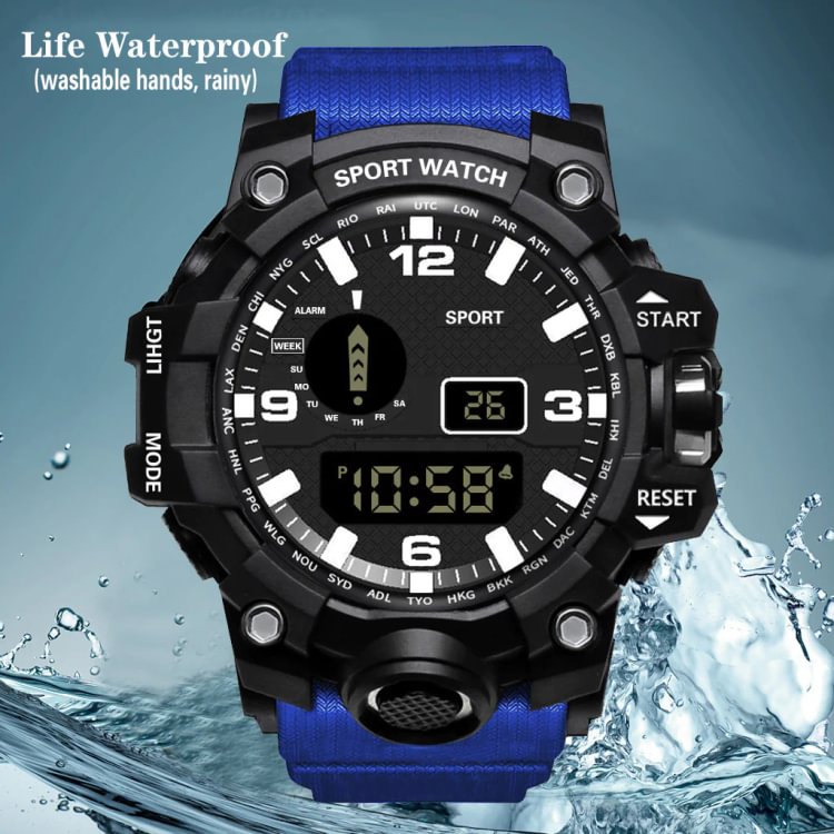[Buy 1 Get 1 Free &Free Shipping promotion] Multifunctional Waterproof Outdoor Sports Watch