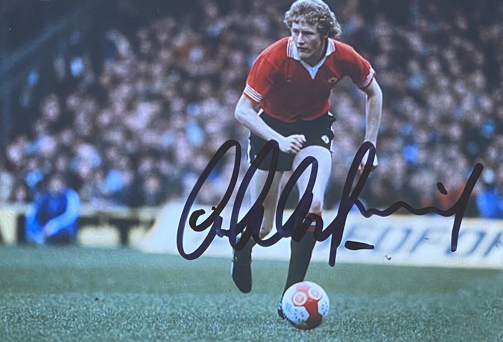 Ashley Grimes Genuine Hand Signed Manchester United 6X4 Photo Poster painting