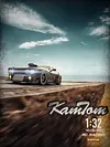 1:32 Full Scale RC Drift Car, 30 km/h, Gyro Stabilization, 4WD High-Speed ​​Modified, Cool Rechargeable Sports Car Toy Gift