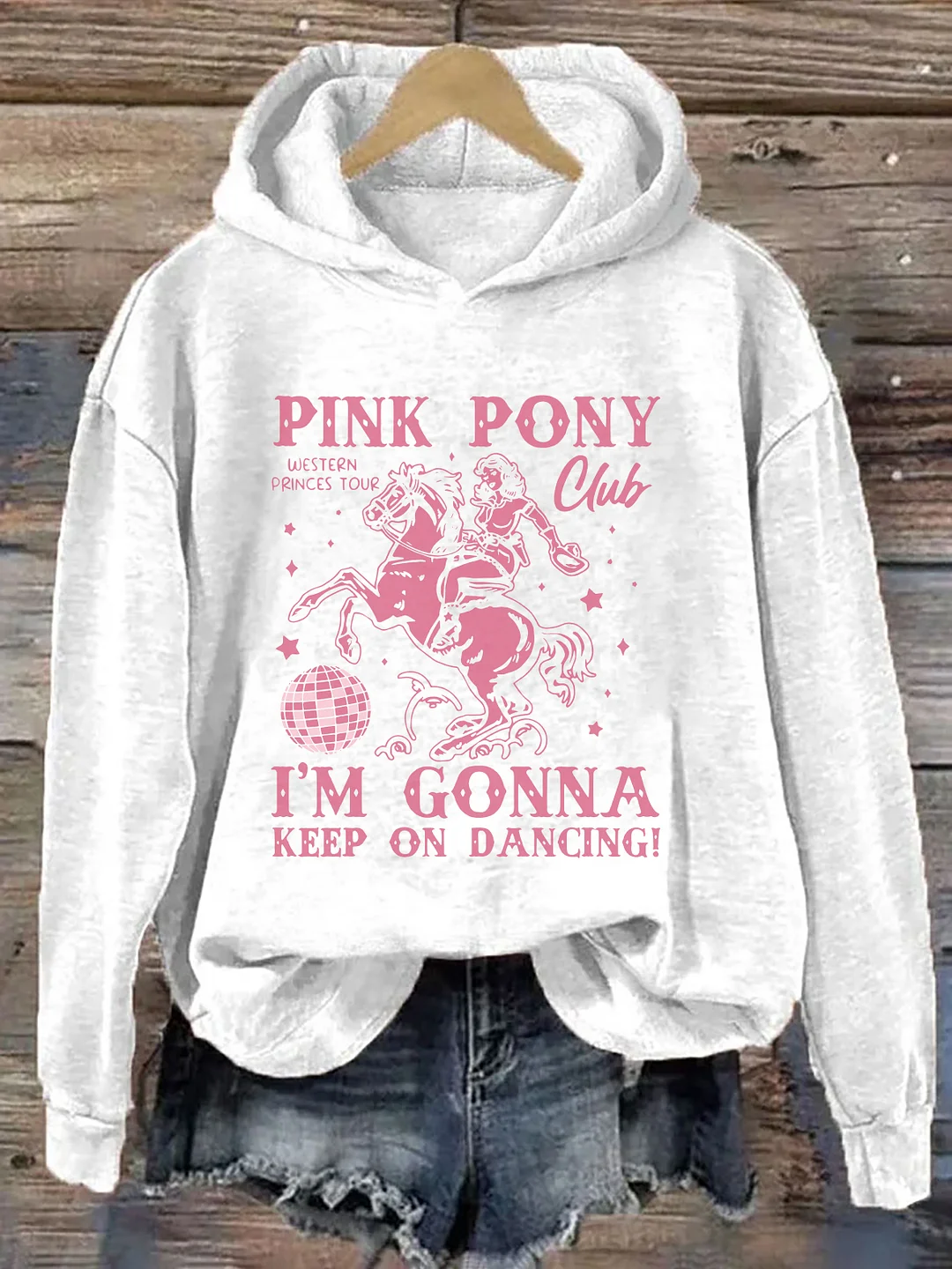 Pink Pony Club Hoodie
