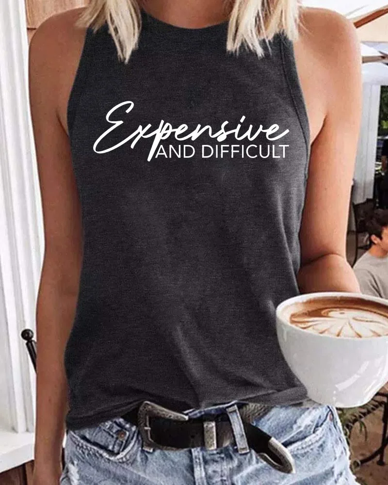 Expensive and Difficult Tank Top