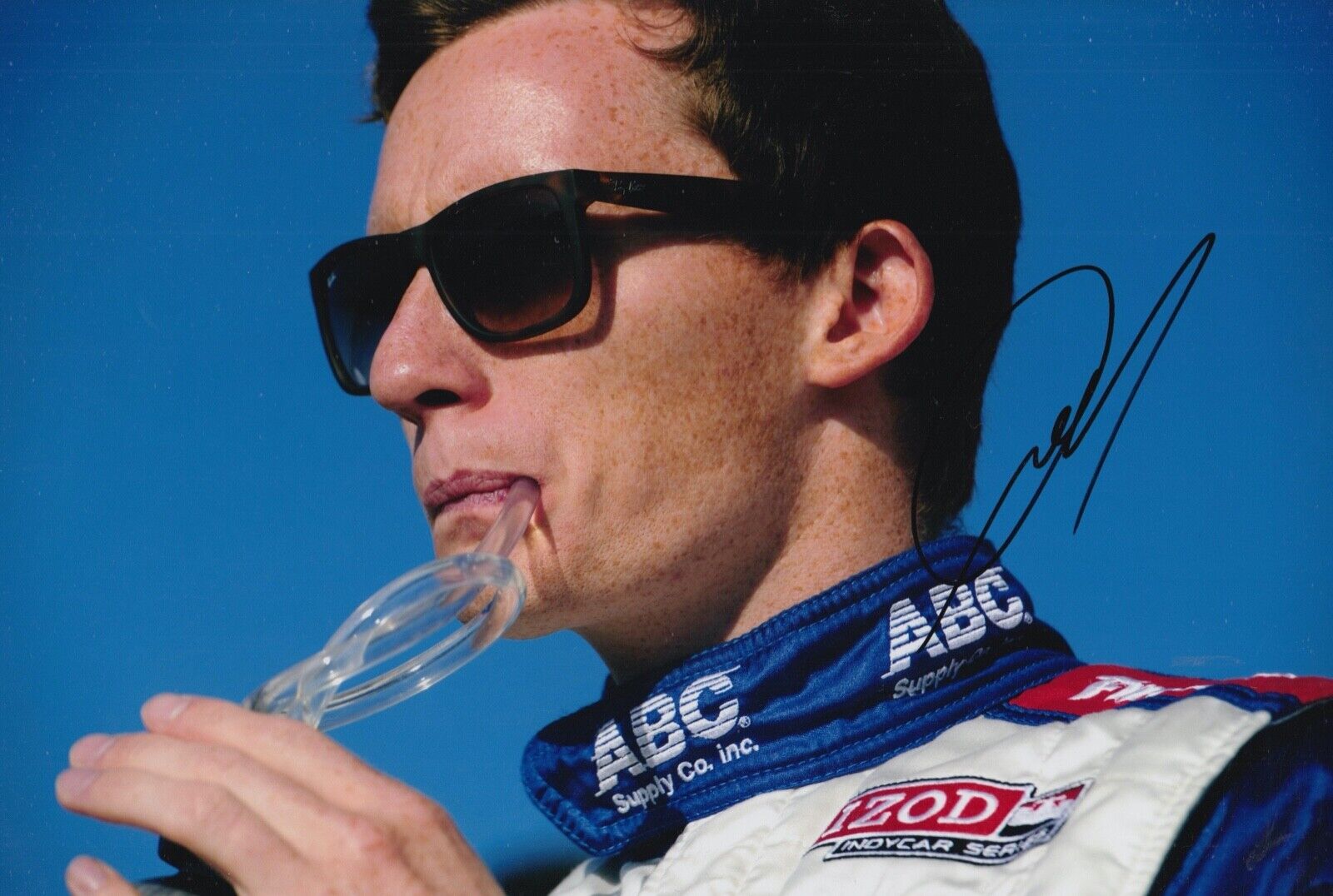 Mike Conway Hand Signed 12x8 Photo Poster painting Indy 500 Autograph 3