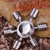Six Cylinders Fidget Spinner Stainless Steel Hand Spinner Adult EDC Fidget Toys