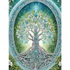 Arbre de r&ecirc;ve de la vie-peinture diamant en forme sp&eacute;ciale-30 * 40cm