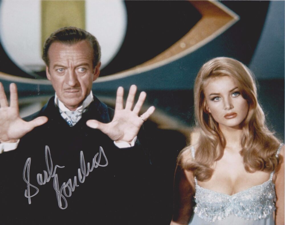 Barbara Bouchet James Bond 007 12 Original Autographed 8X10 Photo Poster painting