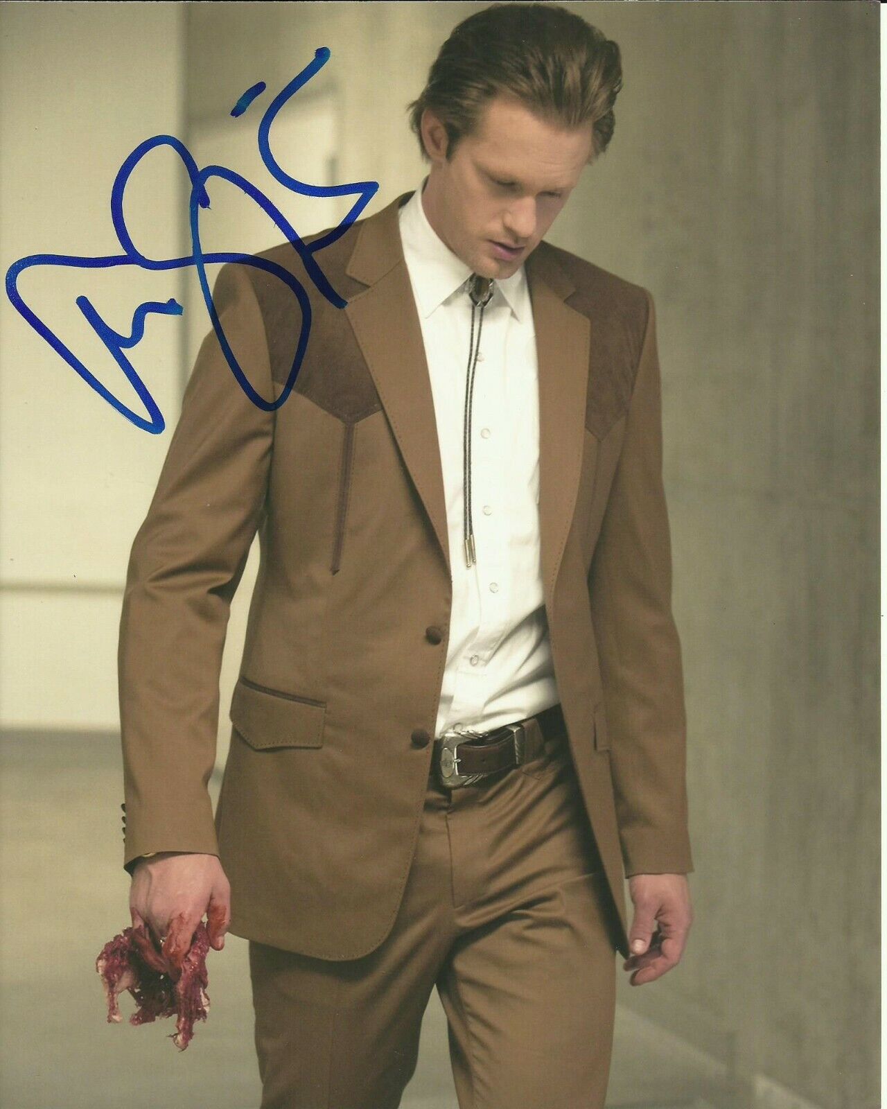 ALEXANDER SKARSGARD SIGNED TRUE BLOOD Photo Poster painting UACC REG 242 (1)