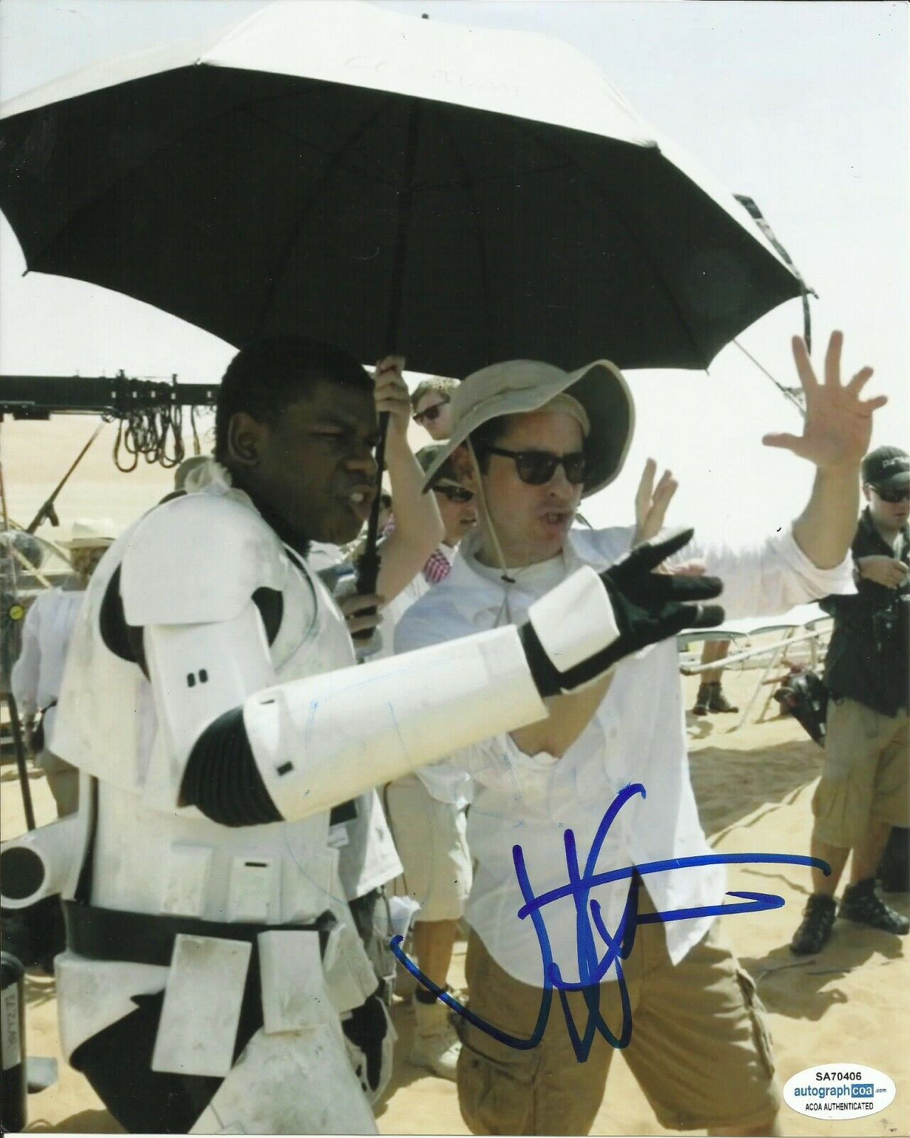 JJ ABRAMS SIGNED STAR WARS Photo Poster painting UACC REG 242 STAR WARS (6) ALSO ACOA CERTIFIED