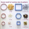 Flower Knitting Craft Weaver Loom with 6 Shape Set