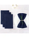 Plain Colors 40x40cm Cotton Linen Event Catering Napkins