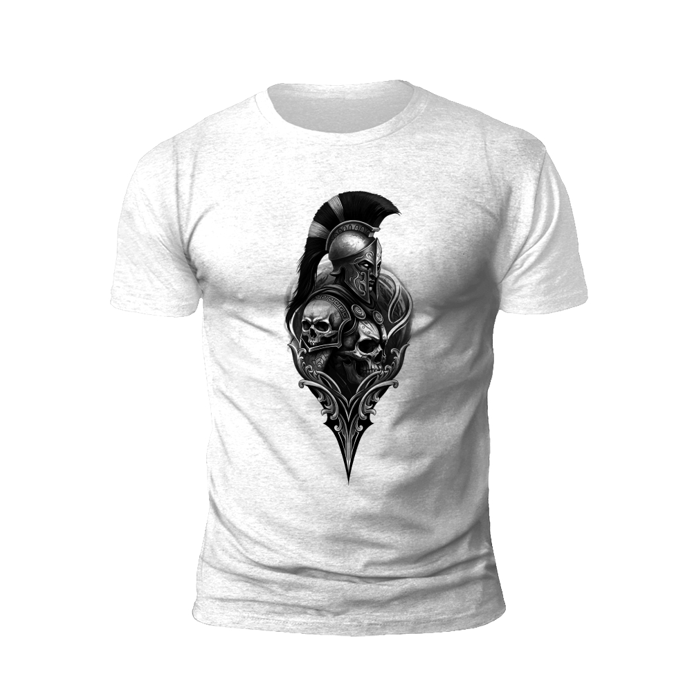 Spartan Skull and Raven T-Shirt