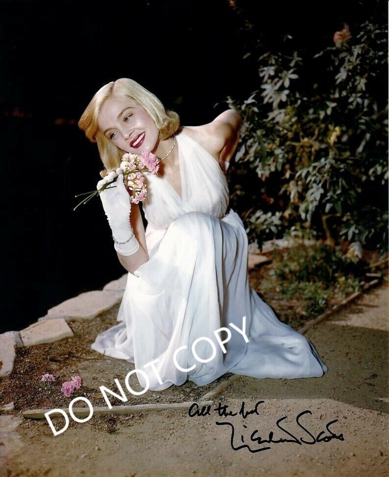 LIZABETH SCOTT 8 x10 20x25 cm Autographed Hand Signed Photo Poster painting