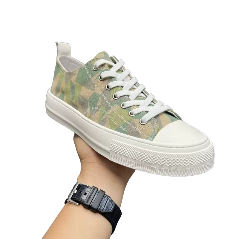 Handmade Retro Low-top Leather Sneakers DANRRIO.COM DANRRIO
