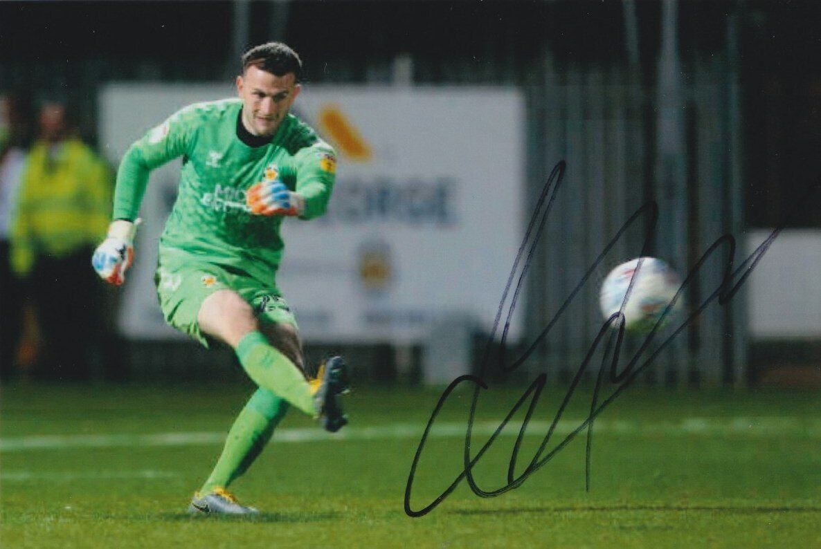 CALLUM BURTON HAND SIGNED 6X4 Photo Poster painting - CAMBRIDGE UNITED - FOOTBALL AUTOGRAPH 1.