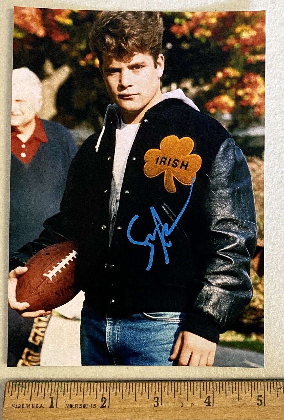 Sean Astin Signed Autographed 5x7 Photo Poster painting Actor Rudy Notre Dame A