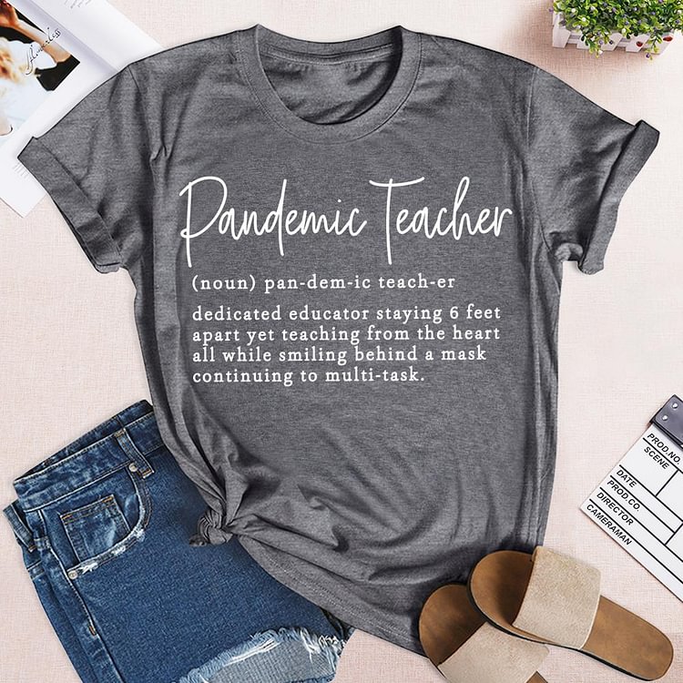 ANB - Pandemic Teacher  Book Lovers Tee-03485
