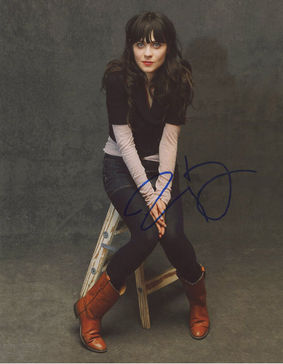 ZOOEY DESCHANEL signed autographed 11x14 Photo Poster painting