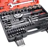 82 PCS Socket Wrench Set Ratchet Wrench Tool Box Kit for Auto Repairing