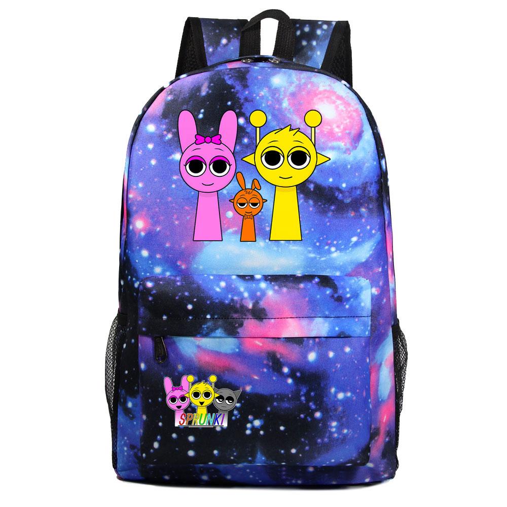 Mayoulove Sprunki Kids Backpack Lightweight Design Perfect for School and Outdoor Adventures-Mayoulove