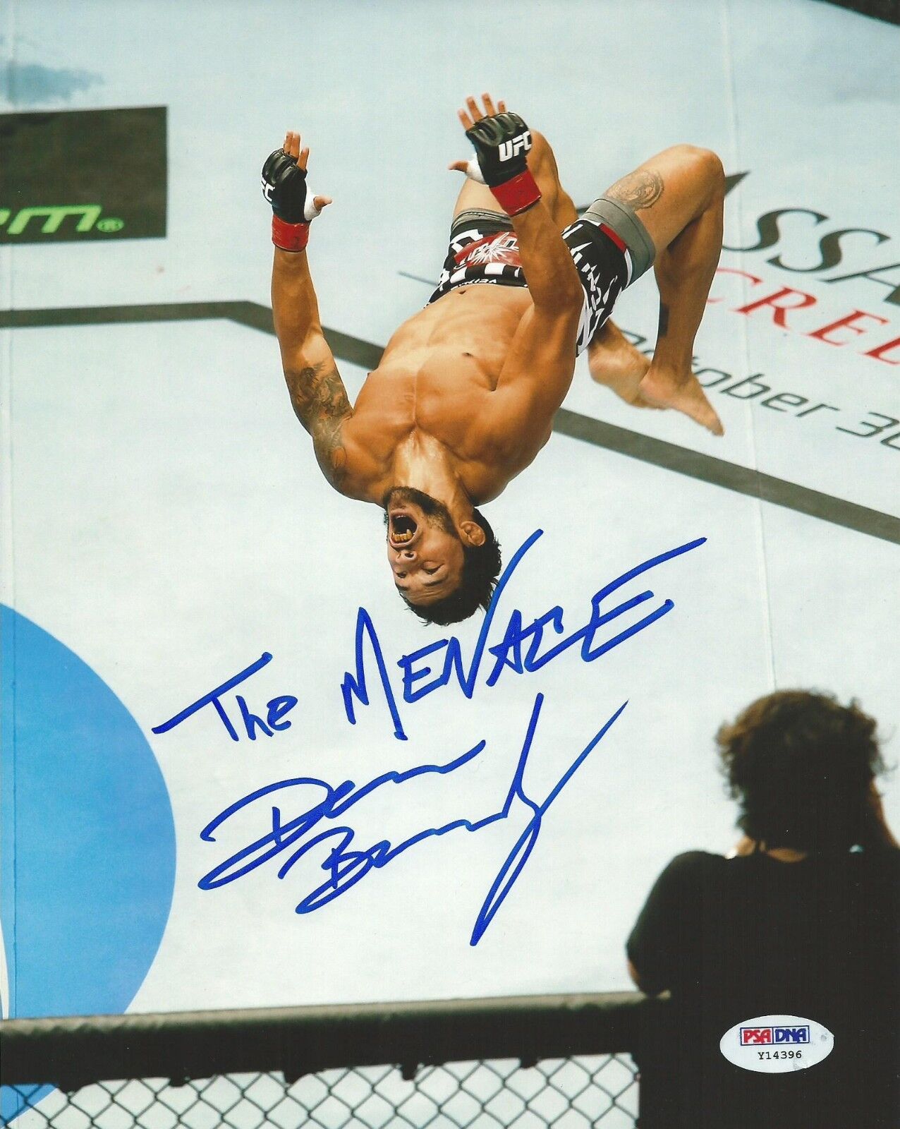 Dennis Bermudez Signed UFC 8x10 Photo Poster painting PSA/DNA COA Picture Autograph 171 150 157