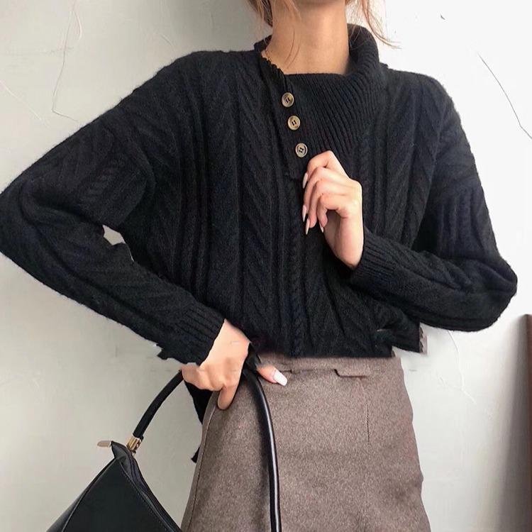 Thick Cashmere Turtleneck Sweater