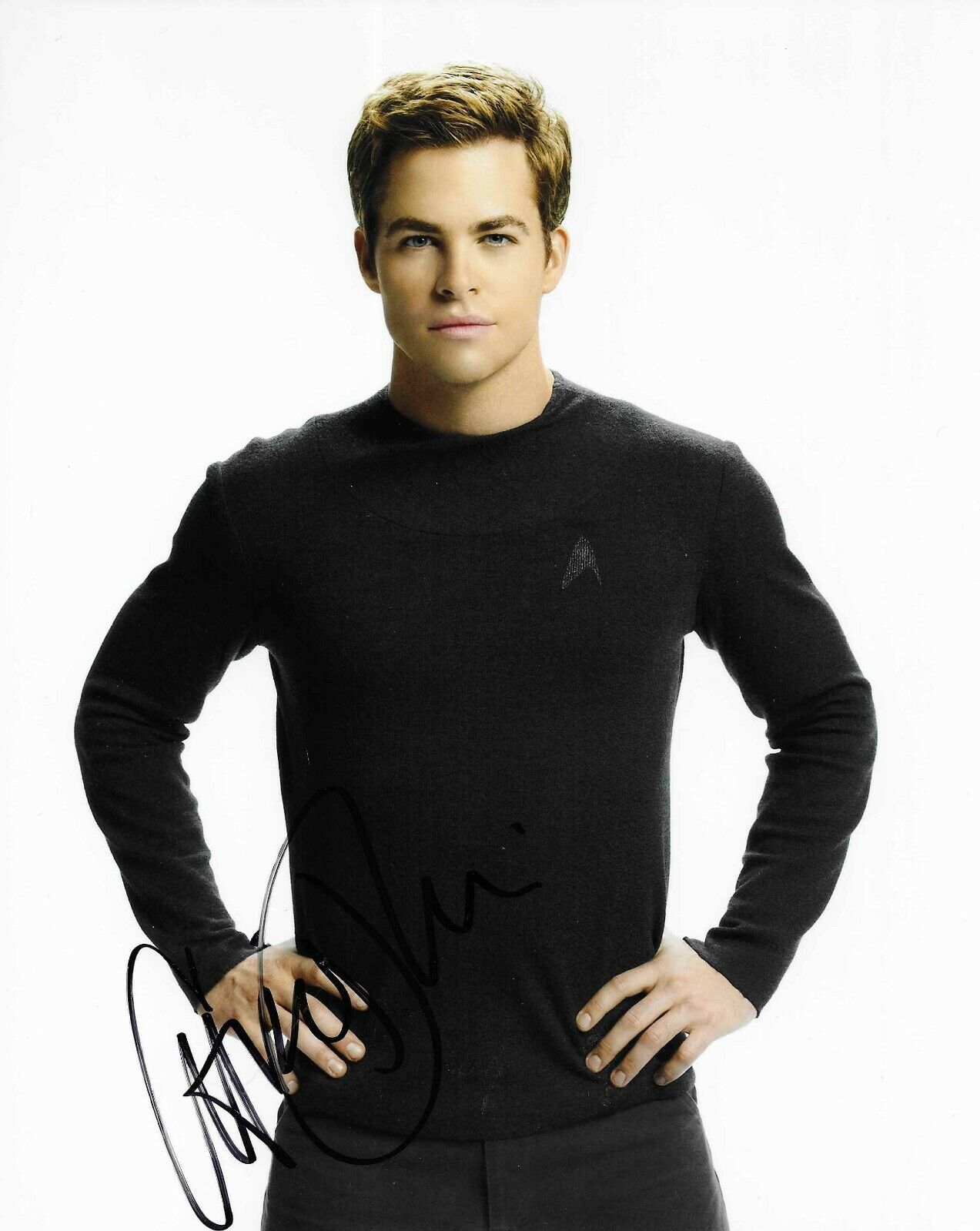 Chris Pine autograph - signed Star Trek Photo Poster painting - Wonder Woman