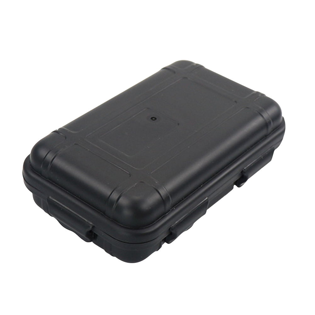 

Outdoor Waterproof Sealed Box Shockproof Plastic EDC Tools Storage Case, Black, 501 Original