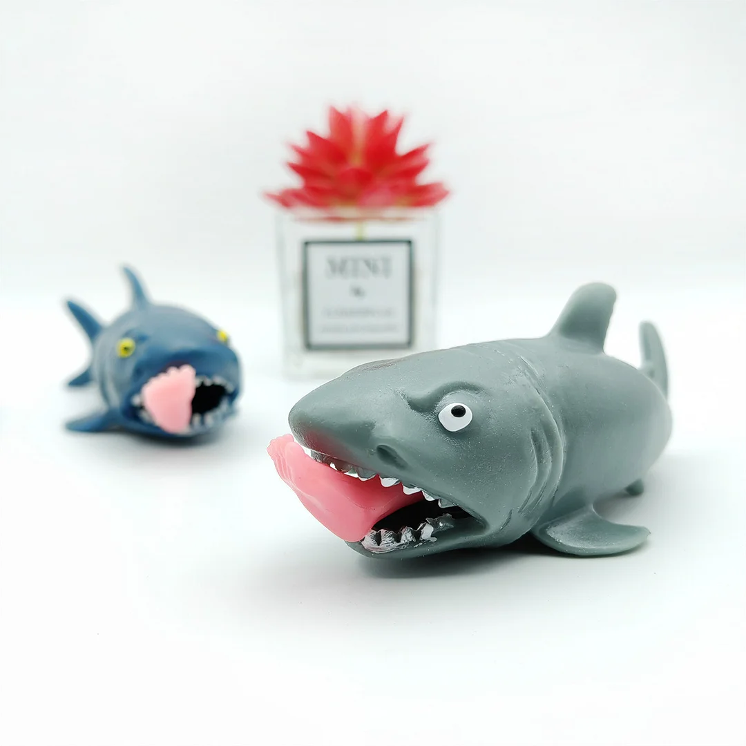 Man-eater shark creative decompression toy