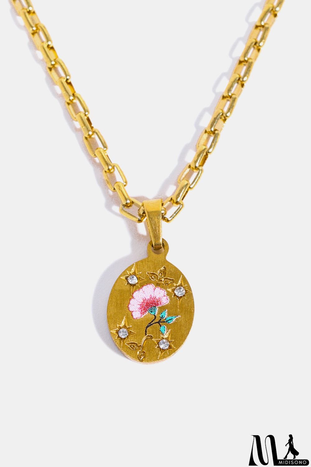 MidiSono - Stainless Steel 18K Gold-Plated Necklace