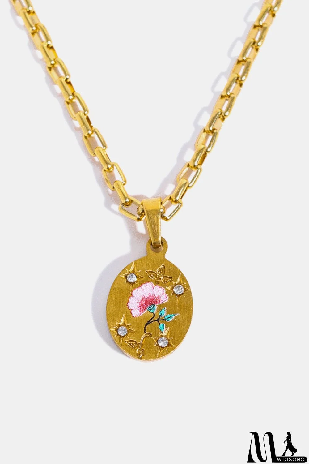 MidiSono - Stainless Steel 18K Gold-Plated Necklace