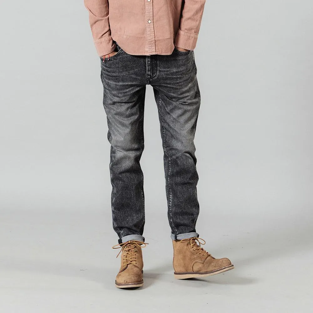 SIMWOOD 2021 New Jeans Men Classical Jean High Quality Straight Leg Male Casual Pants Plus Size Cotton Denim Trousers  180348