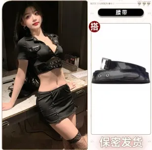 Churchf Night Vows Tithe Sex Lingerie Female Police SM Uniform Seduction Suit Passion Flirting Hot Bed Pajamas Woman