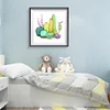 Diamond Painting -DIY Round Drill Cactus