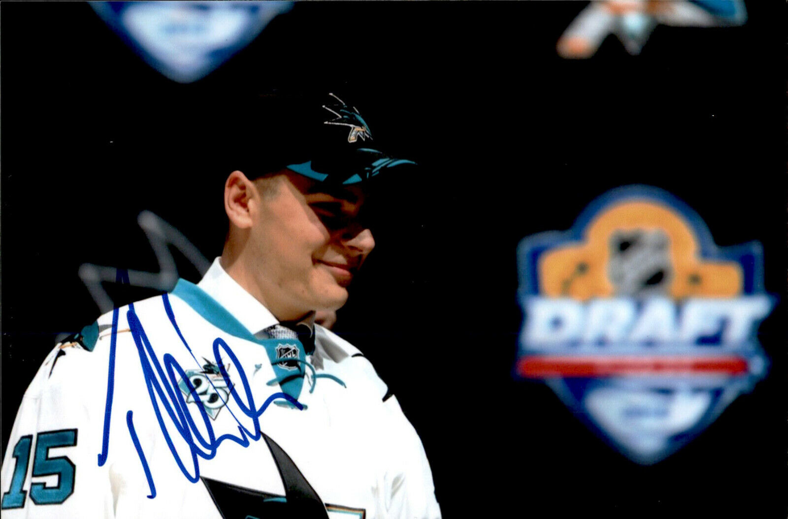 Timo Meier SIGNED autographed 4x6 Photo Poster painting SAN JOSE SHARKS