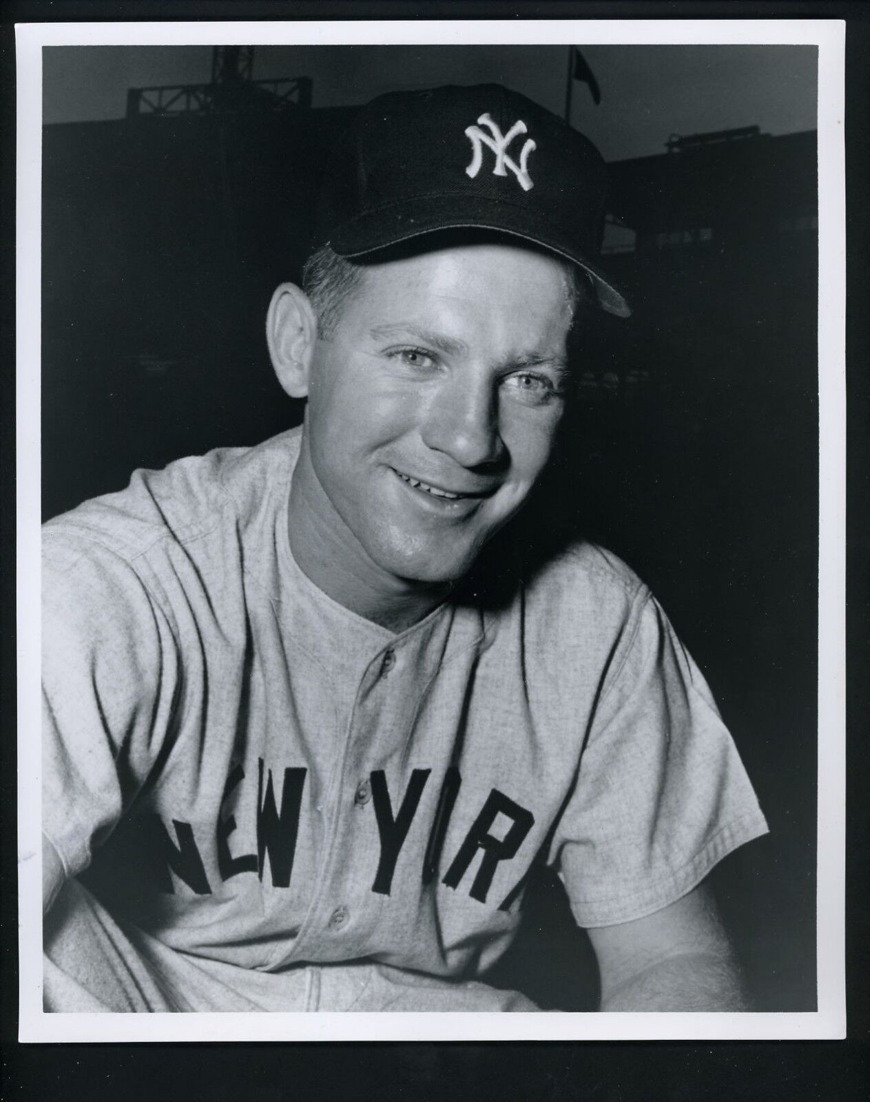 Whitey Ford 1957 World Series Press Photo Poster painting Donald Wingfield The Sporting News