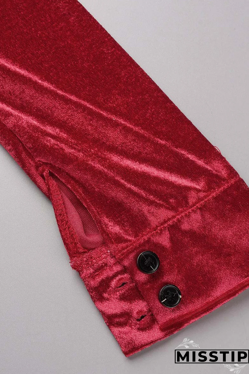 Brown Street Solid Fold Turndown Collar Long Sleeve Two Pieces