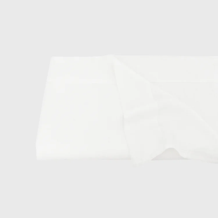 White French Linen Flat Sheet Linen Time