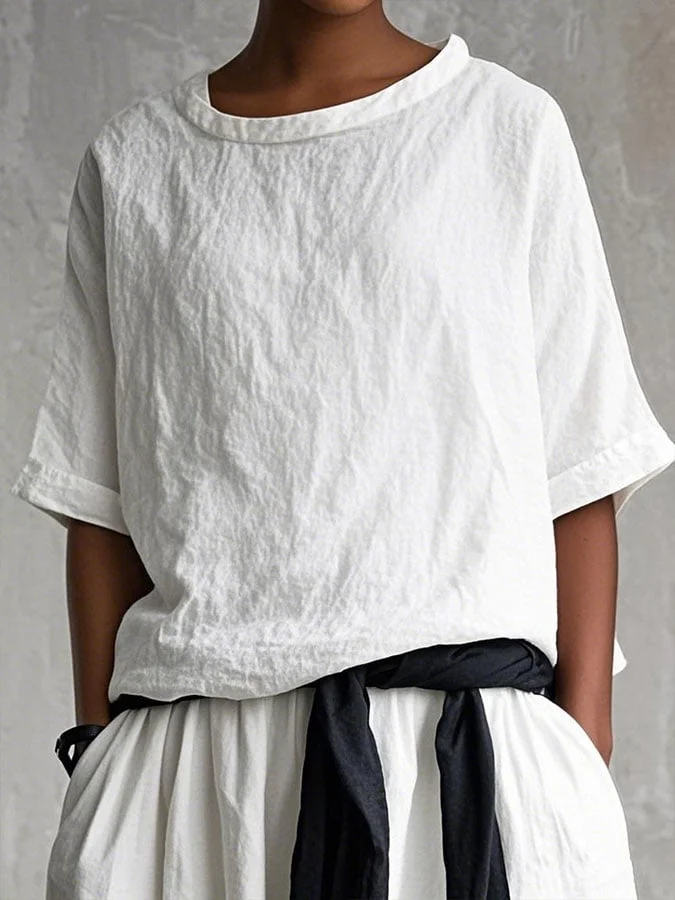 Women's Cotton Casual Lapel Shirts