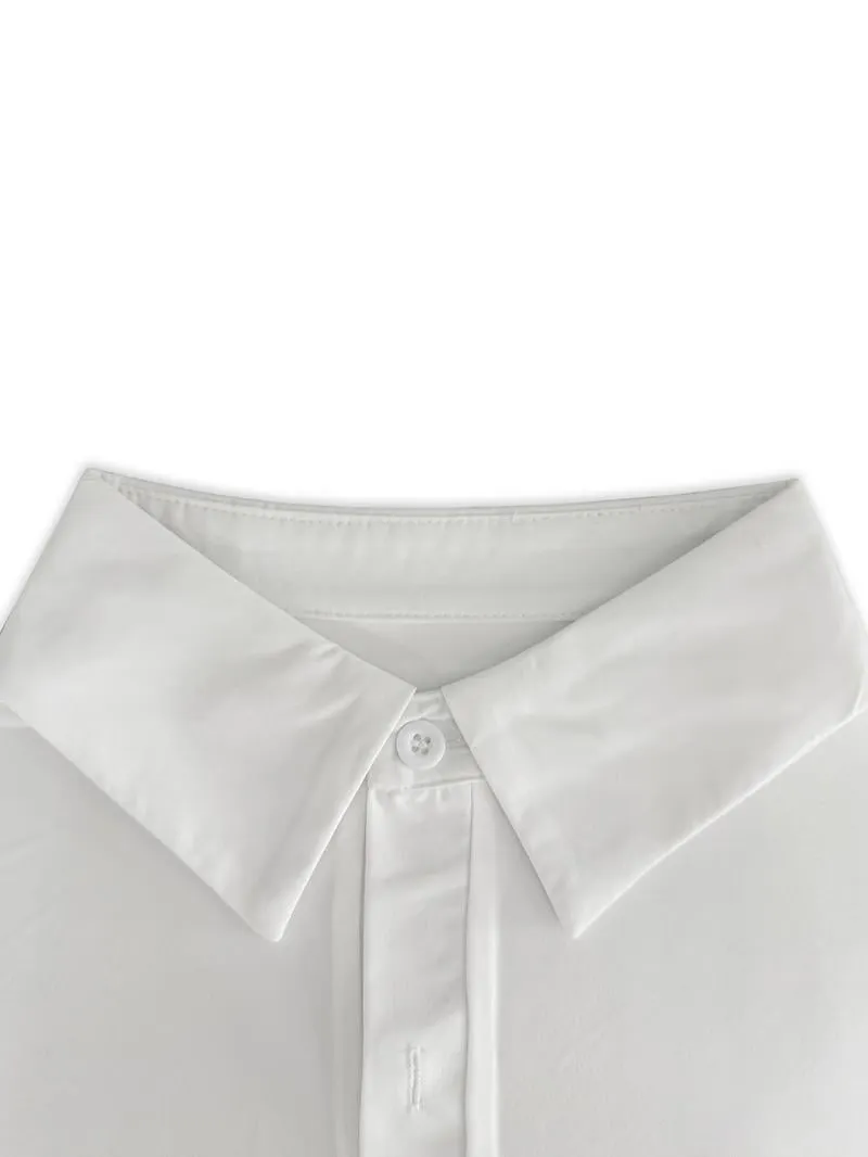 Women's Slim-Fit Button-Down Long-Sleeved Casual Shirt, Suitable for Daily Commuting Women's Slim-Fit Button-Down Long-Sleeved Casual Shirt, Suitable for Daily Commuting
