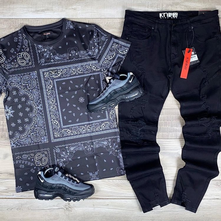 Chief Printed Short Sleeve T-Shirt 0a51&4471