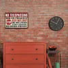 Warning - Vintage Metal Signs - 20*30cm/30*40cm - Warning